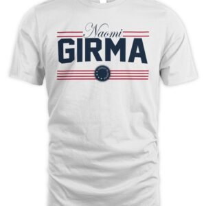 US Soccer Naomi Girma Stars & Stripes T Shirt