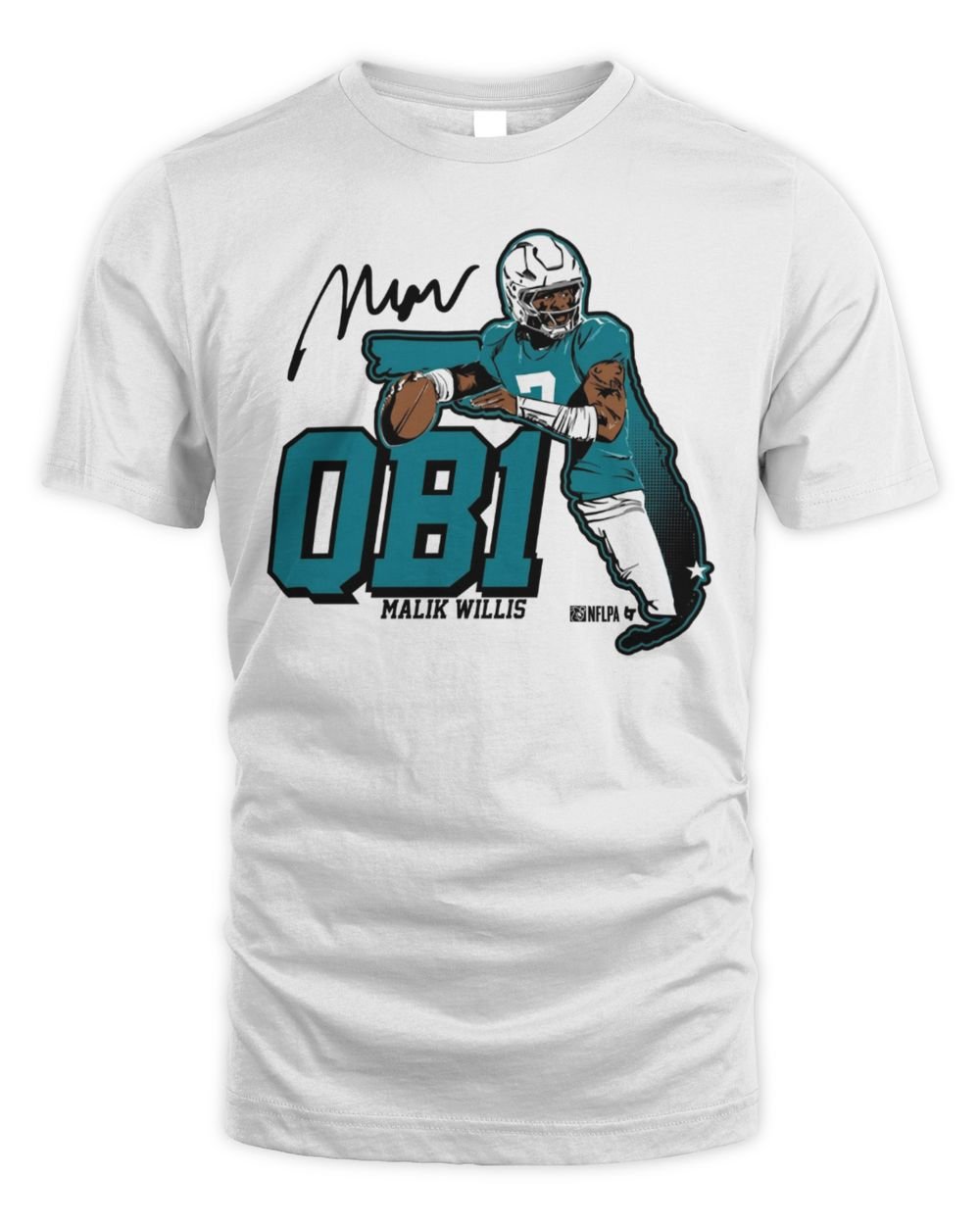 Malik Willis Miami QB1 T Shirt