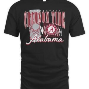 Alabama Crimson Tide Basketball Graphic Tri-Blend Hoodie