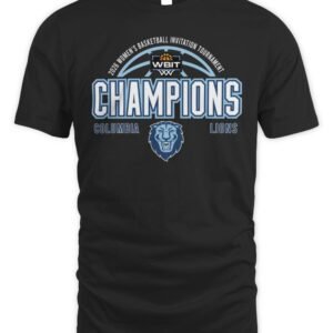 Columbia Lions 2026 WBIT Women's Basketball Champions T-Shirt