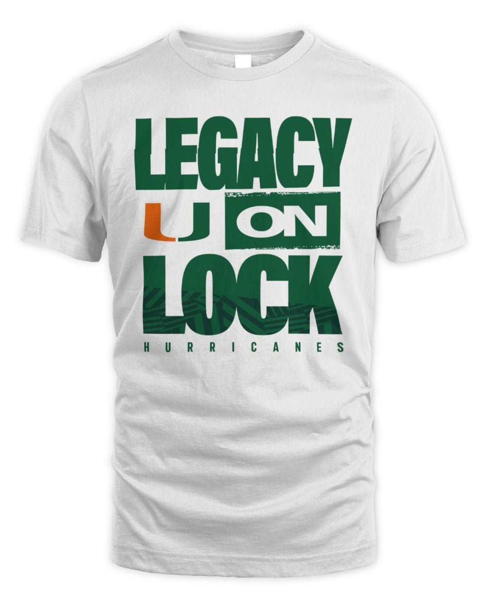 Miami Hurricanes 2026 Legacy On Lock March Madness T-Shirt