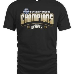 Denver Pioneers Hockey Your NCHC Frozen Faceoff Champions T Shirt