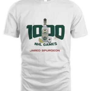 Jared Spurgeon 1000 Nhl Games T Shirt Hoodie