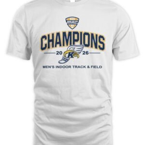 Kent State Golden Flashes MAC 2026 Women's Indoor Track & Field Champions T Shirt
