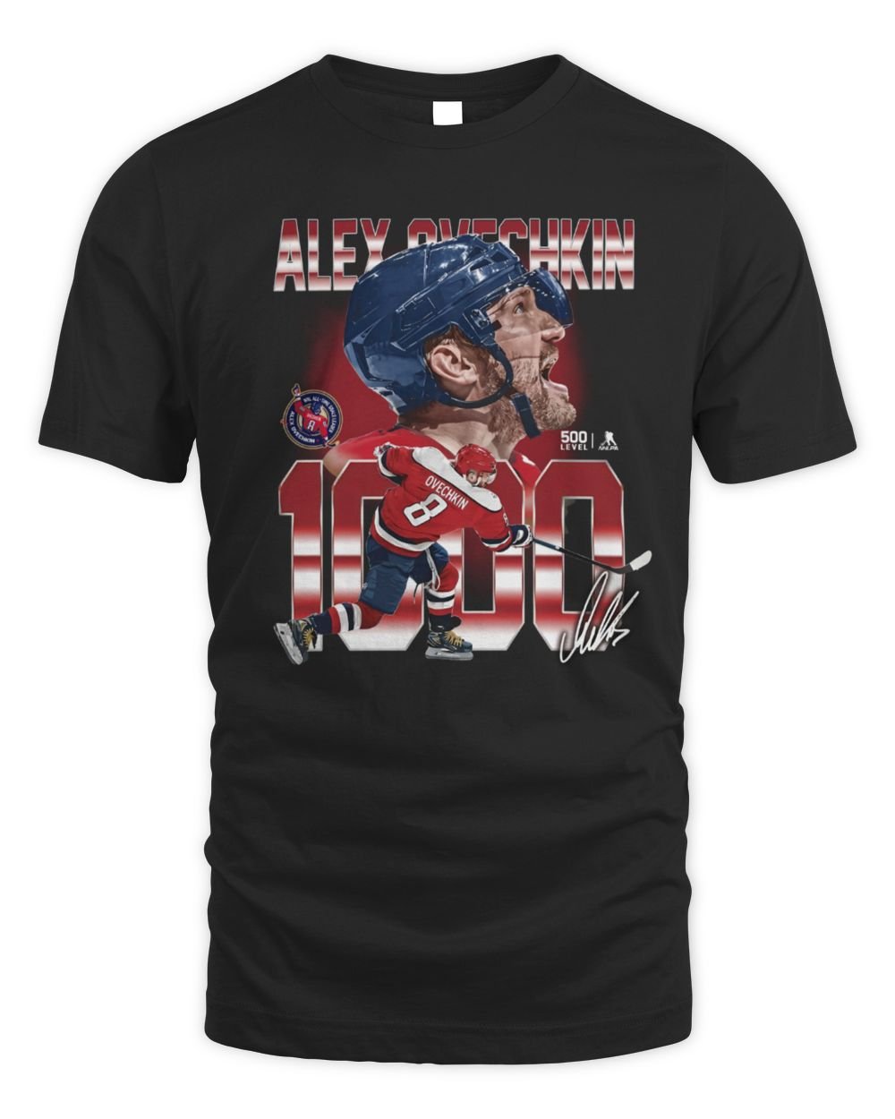 Alex Ovechkin Washington 1000 Goals T Shirt Hoodie