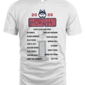 UConn Huskies Women’s Basketball 2026 Big East Tournament Champions Hoodie