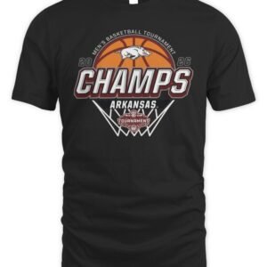 Arkansas Razorbacks Tournament Champs 2026 Red Hoodie