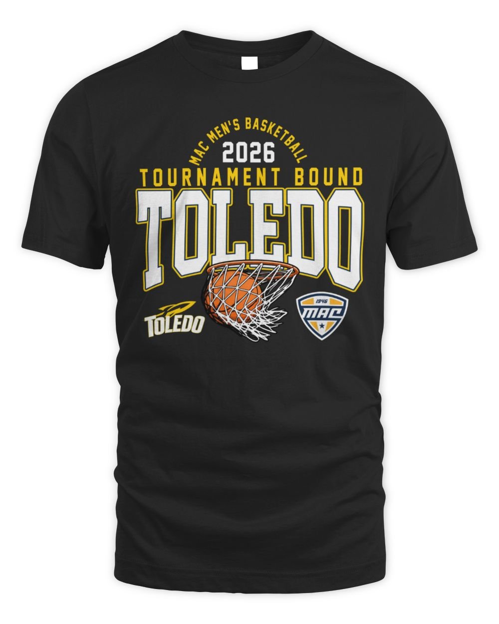 Toledo Rockets MAC 2026 MBB Tournament Bound T Shirt