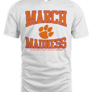 Clemson Tigers WBB 2026 March Madness T Shirt