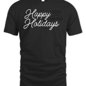 Cincy Shirts Happy Holidays Cincinnati Baseball Hoodie