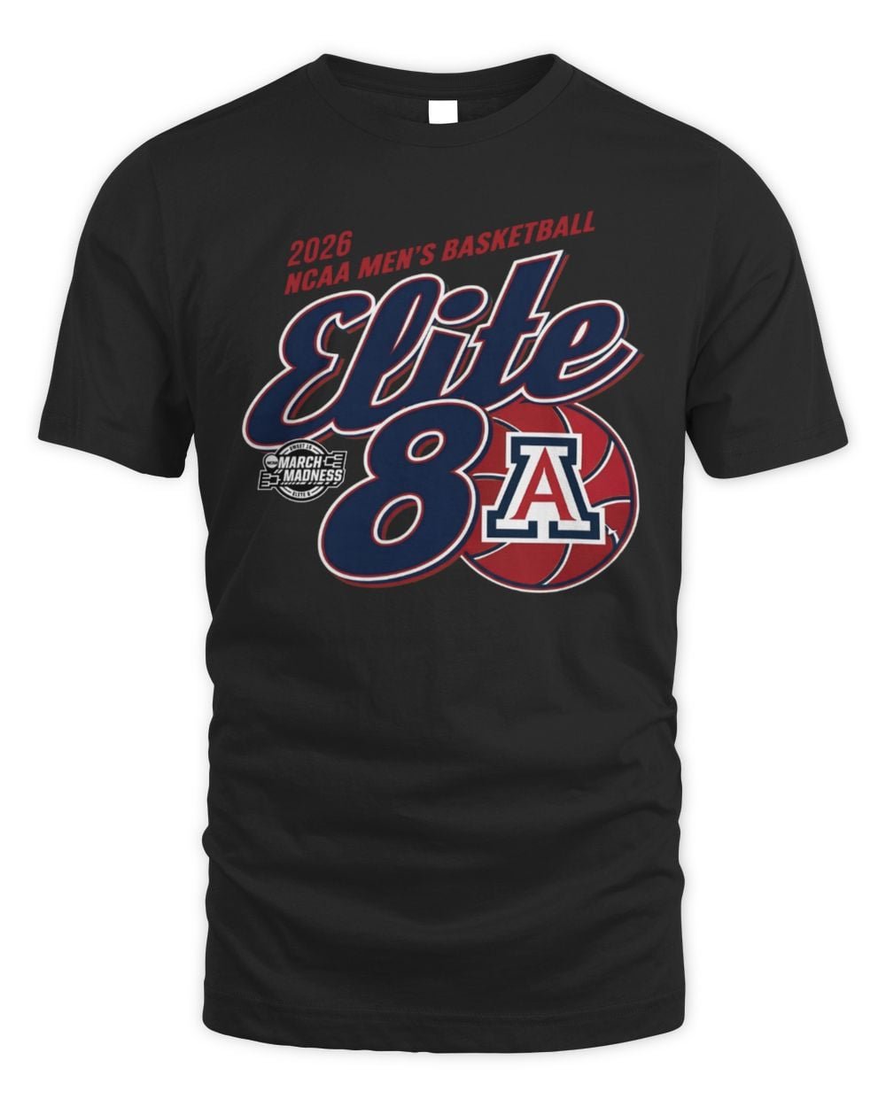 Arizona Wildcats NCAA Men's Basketball Elite 8 Shirt