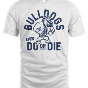 Butler Bulldogs Ever Do or Die Retro Mascot T Shirt