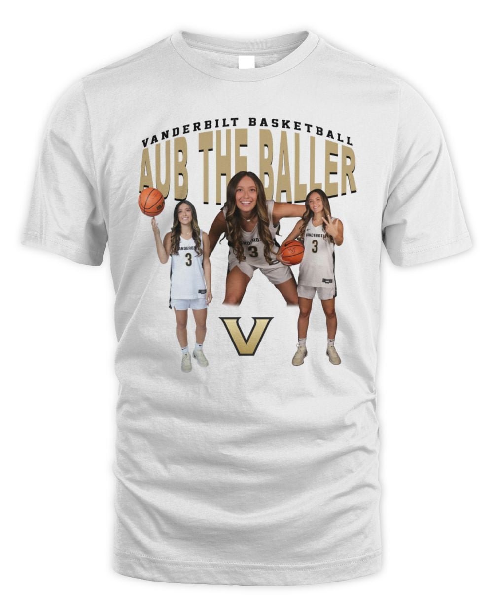 Aubrey Galvan Vanderbilt Aub The Baller T Shirt