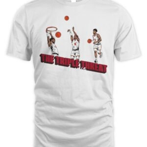 Joshua Jefferson Triple Threat NIL Signature Shirt