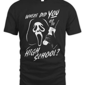 Where Did You Go to High School Ghostface Hoodie