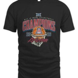 Arizona Men's Big 12 Tournament Champs 2026 Hoodie