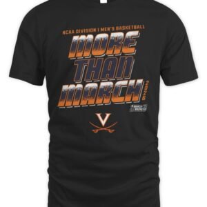 Virginia Cavaliers 2026 NCAA Division I Men's Basketball More Than March T Shirt