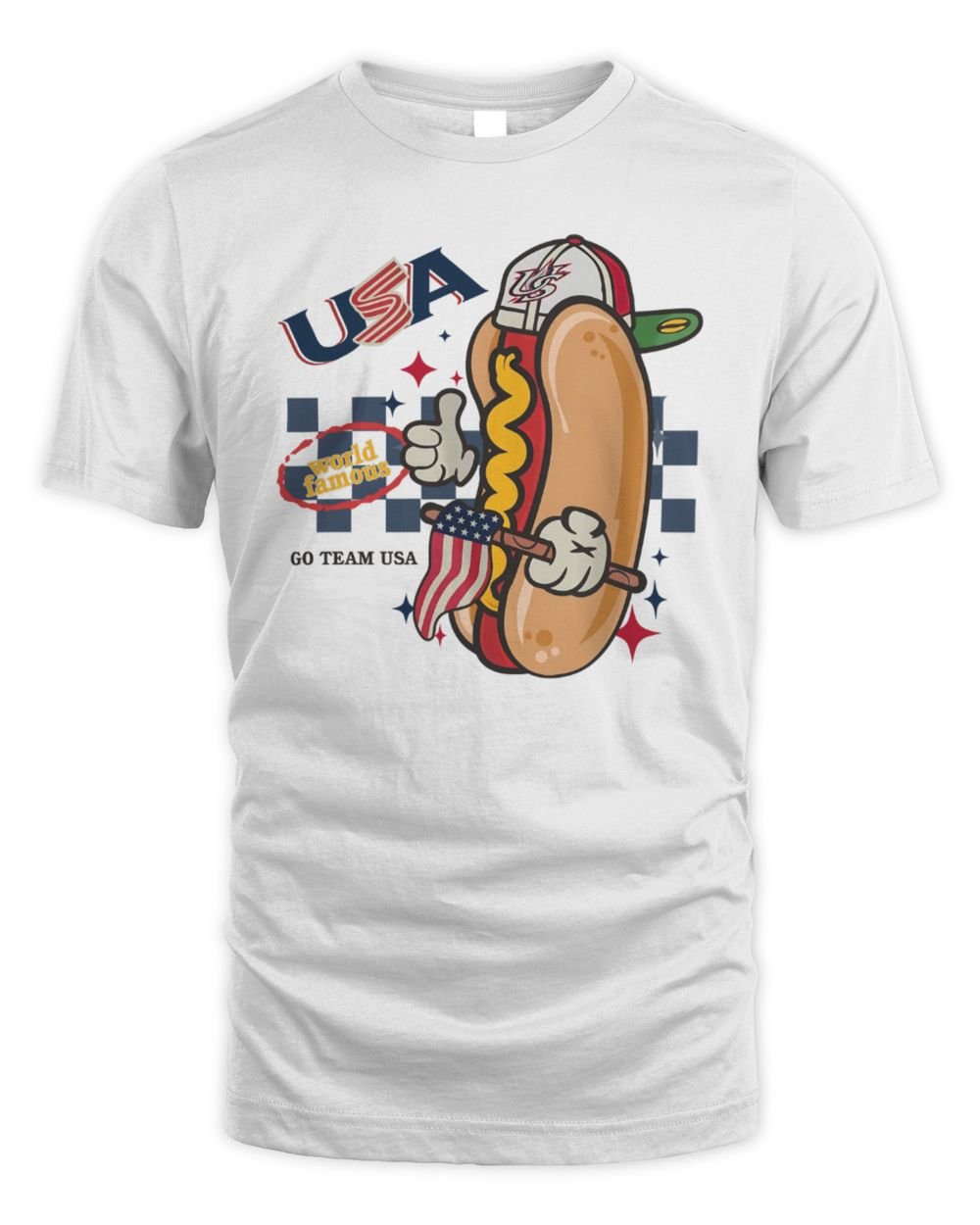 USA Baseball New Era World Baseball Classic Food T-Shirt Hoodie