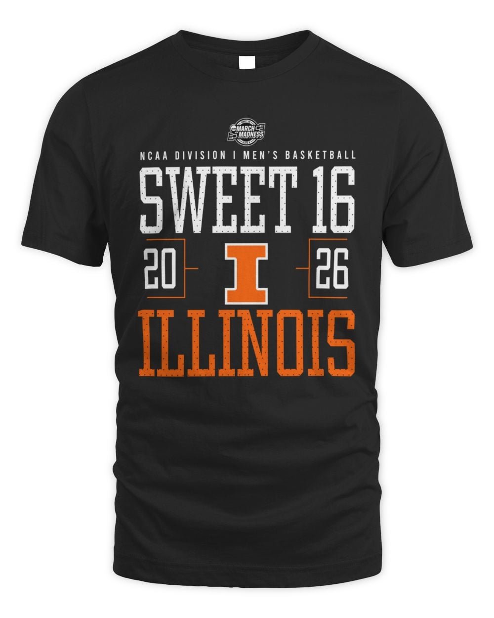 Illinois Men's Basketball 2026 Sweet 16 T-Shirt Hoodie