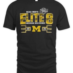 Michigan Wolverines NCAA Men's Basketball Elite Eight Shirt
