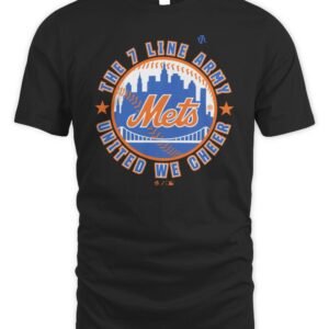 The 7 Line United We Cheer Mets T Shirt Hoodie