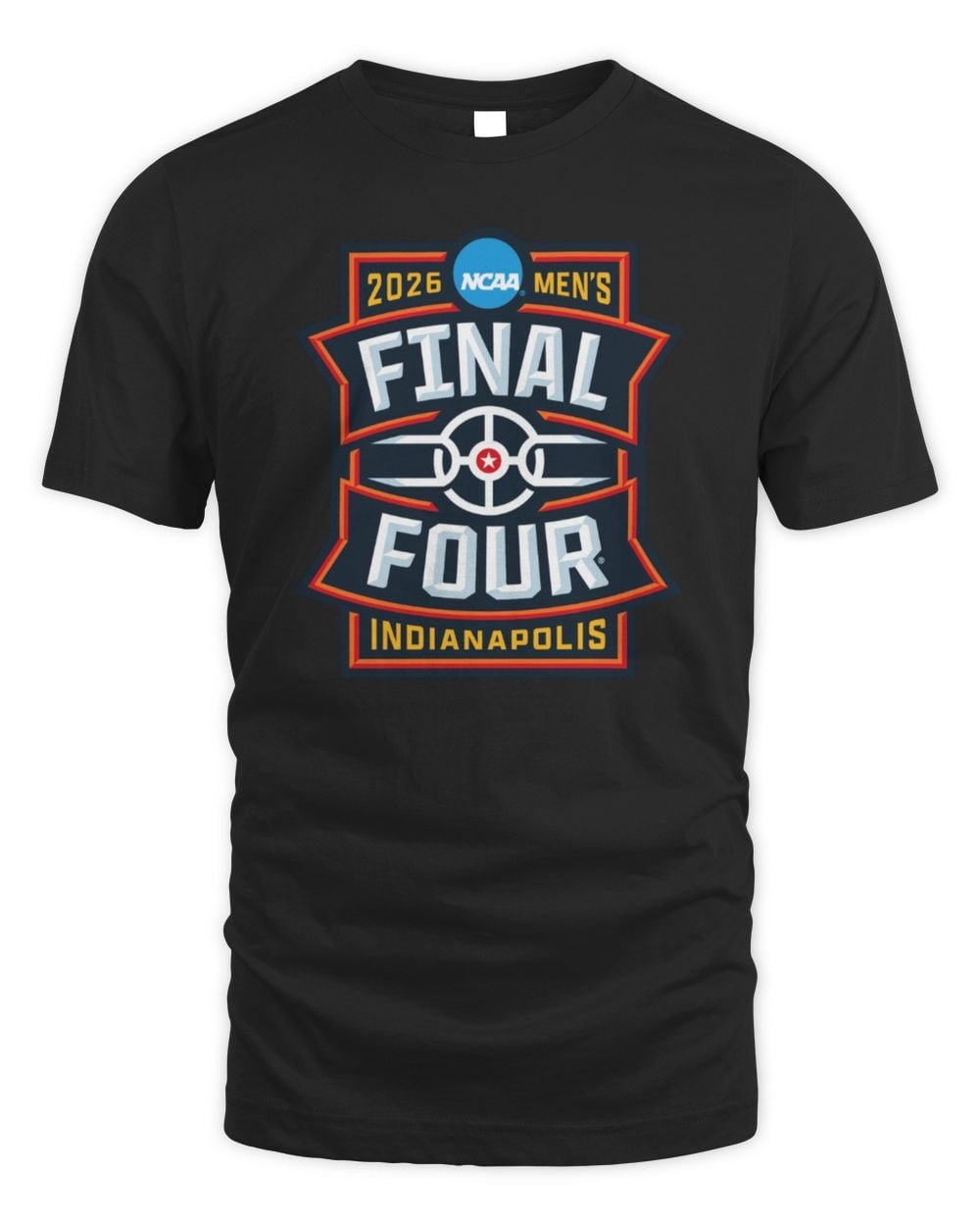 2026 NCAA Men's Basketball Tournament March Madness Final Four Logo T-Shirt