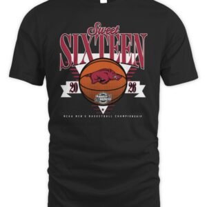 Arkansas Razorbacks MBB 2026 Sweet Sixteen T Shirt Hoodie