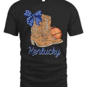 Kentucky Basketball Boots and Bows T-Shirt