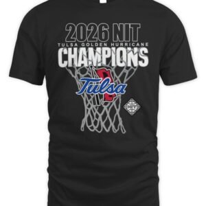 Tulsa Golden Hurricane 2026 NIT Champions T-Shirt