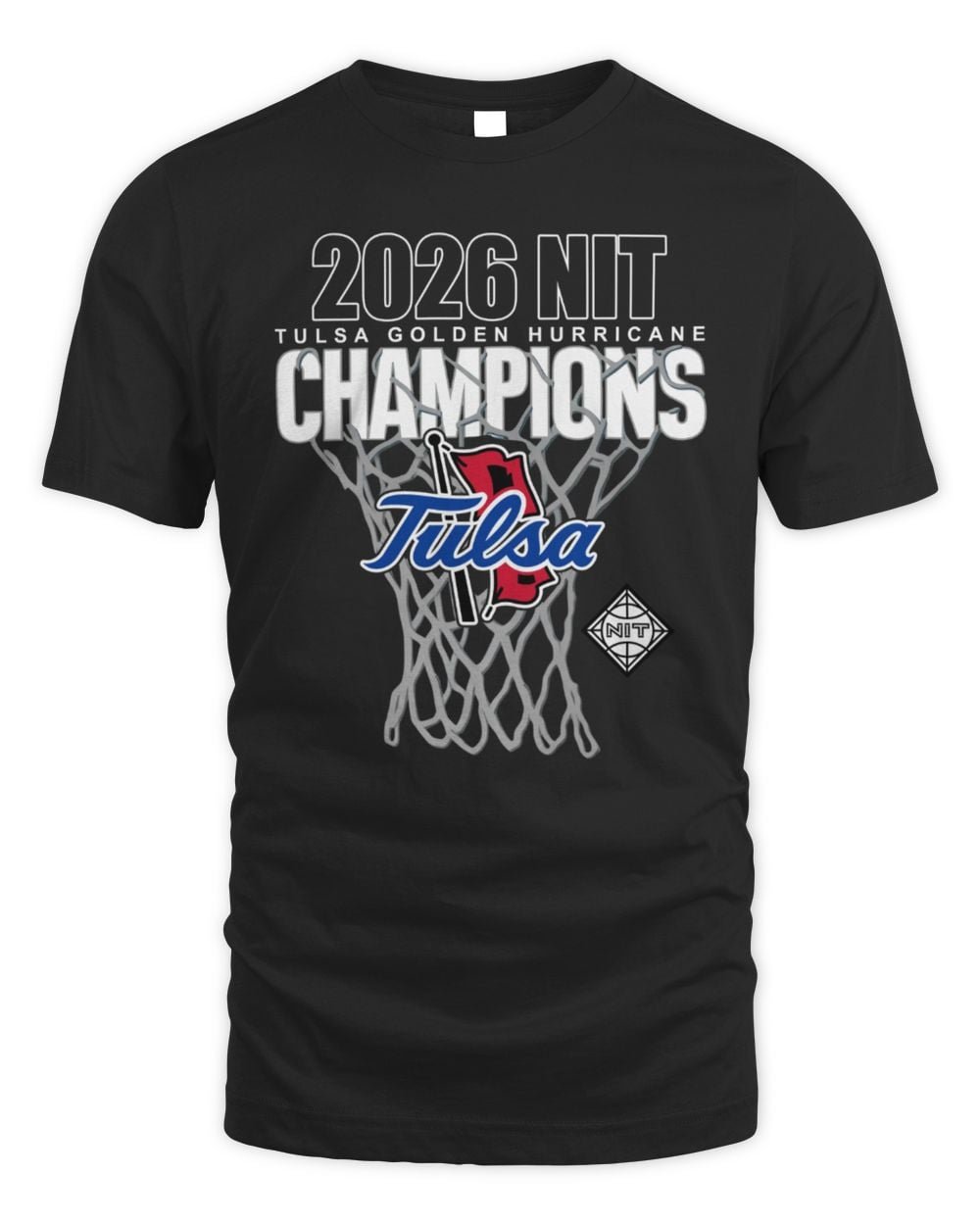 Tulsa Golden Hurricane 2026 NIT Champions T-Shirt