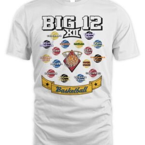 Big 12 Natural Charlie Hustle All Team Basketball T Shirt