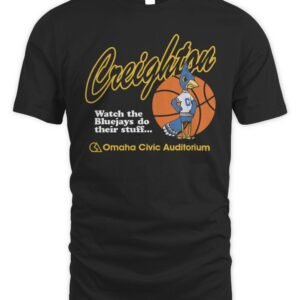 Creighton Basketball Omaha Civic Auditorium T Shirt Hoodie
