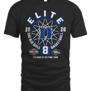 Duke Blue Devils Women’s Basketball Elite 8 2026 Shirt Hoodie