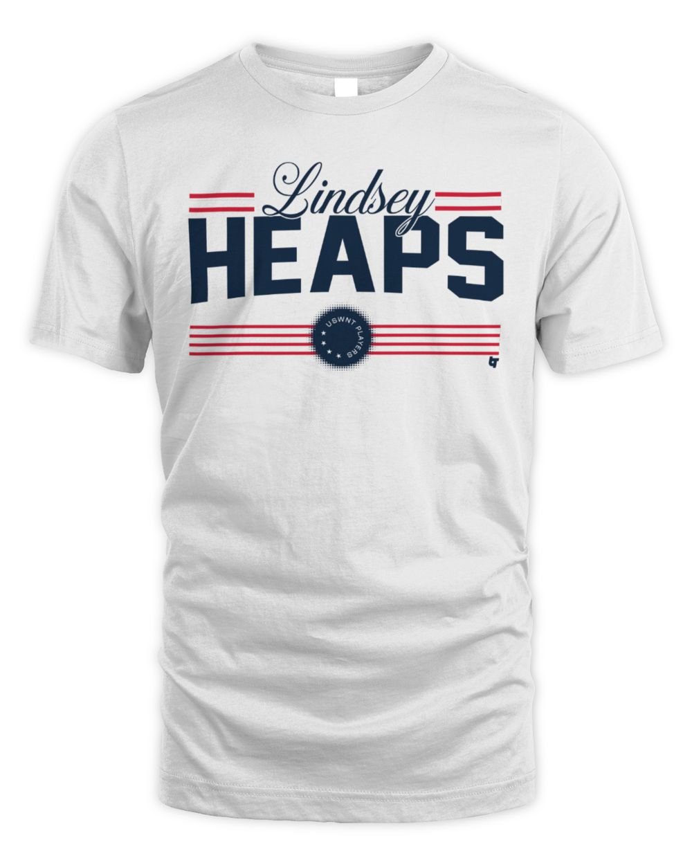 US Soccer Lindsey Heaps Stars & Stripes T Shirt Hoodie