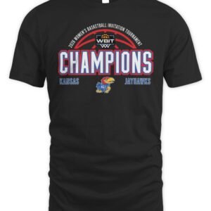 Kansas Jayhawks 2026 WBIT Champions T-Shirt