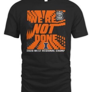 Illinois Fighting Illini 2026 NCAA Men's Basketball Tournament March Madness Final Four Shirt