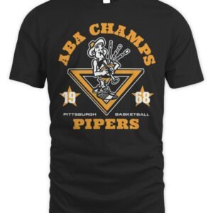 ABA Pittsburgh Pipers 1968 Champs T Shirt Hoodie