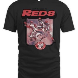 Cincinnati Reds Cooperstown Infield Fly '47 Foundation T Shirt