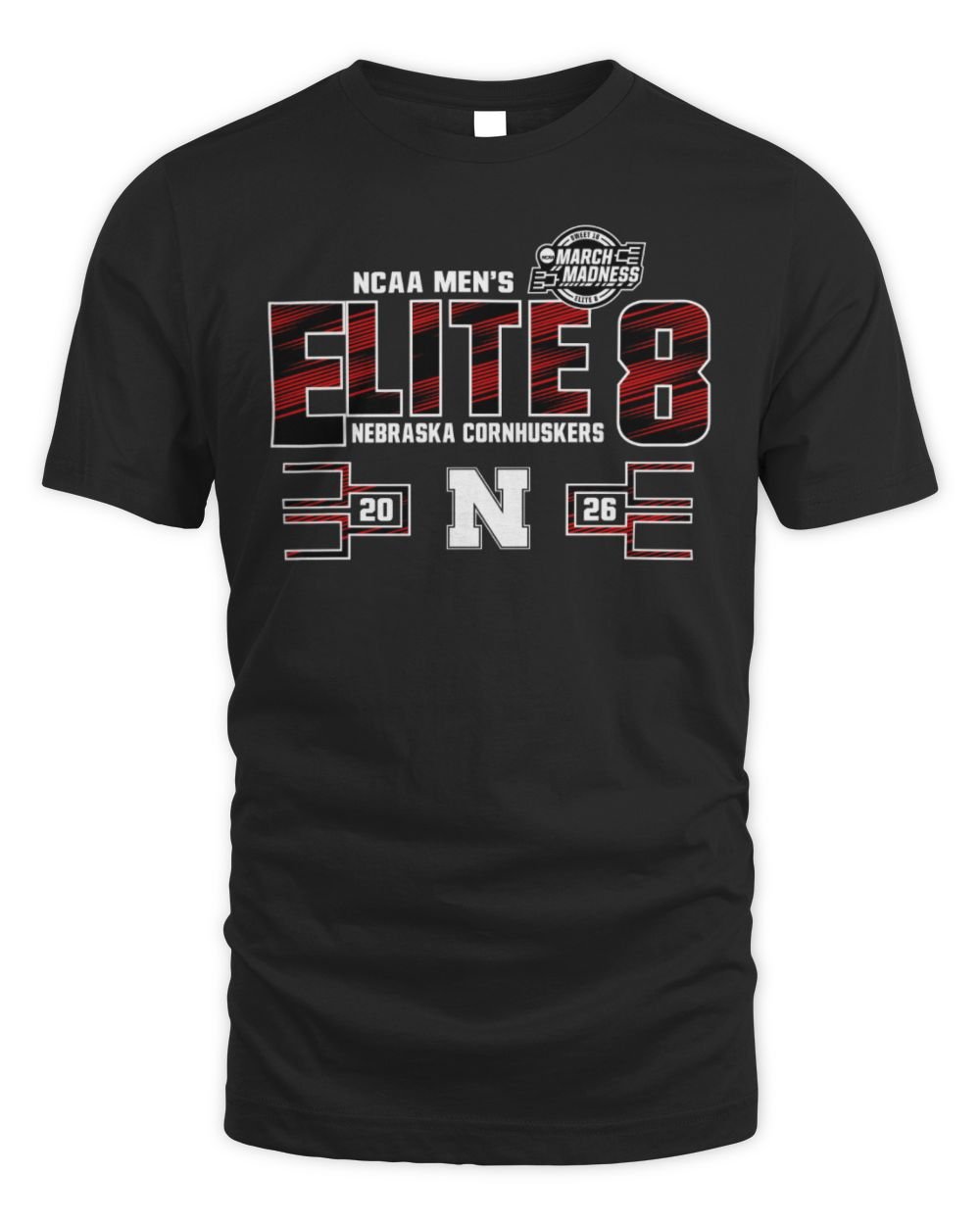 Nebraska Cornhuskers NCAA Men's Basketball Elite Eight Shirt