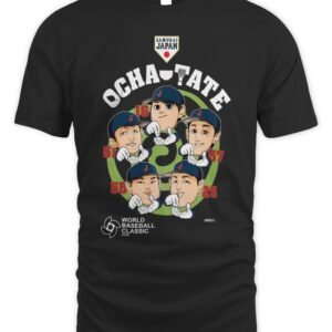 Japan Baseball 2026 World Baseball Classic Ocha Tate T-Shirt Hoodie