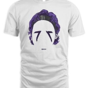 Trey Hendrickson Baltimore Ravens Blank Face T Shirt