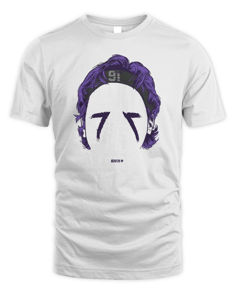 Trey Hendrickson Baltimore Ravens Blank Face T Shirt