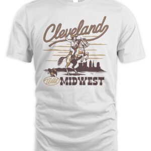 Cleveland Wild Midwest Cowgirl T-Shirt