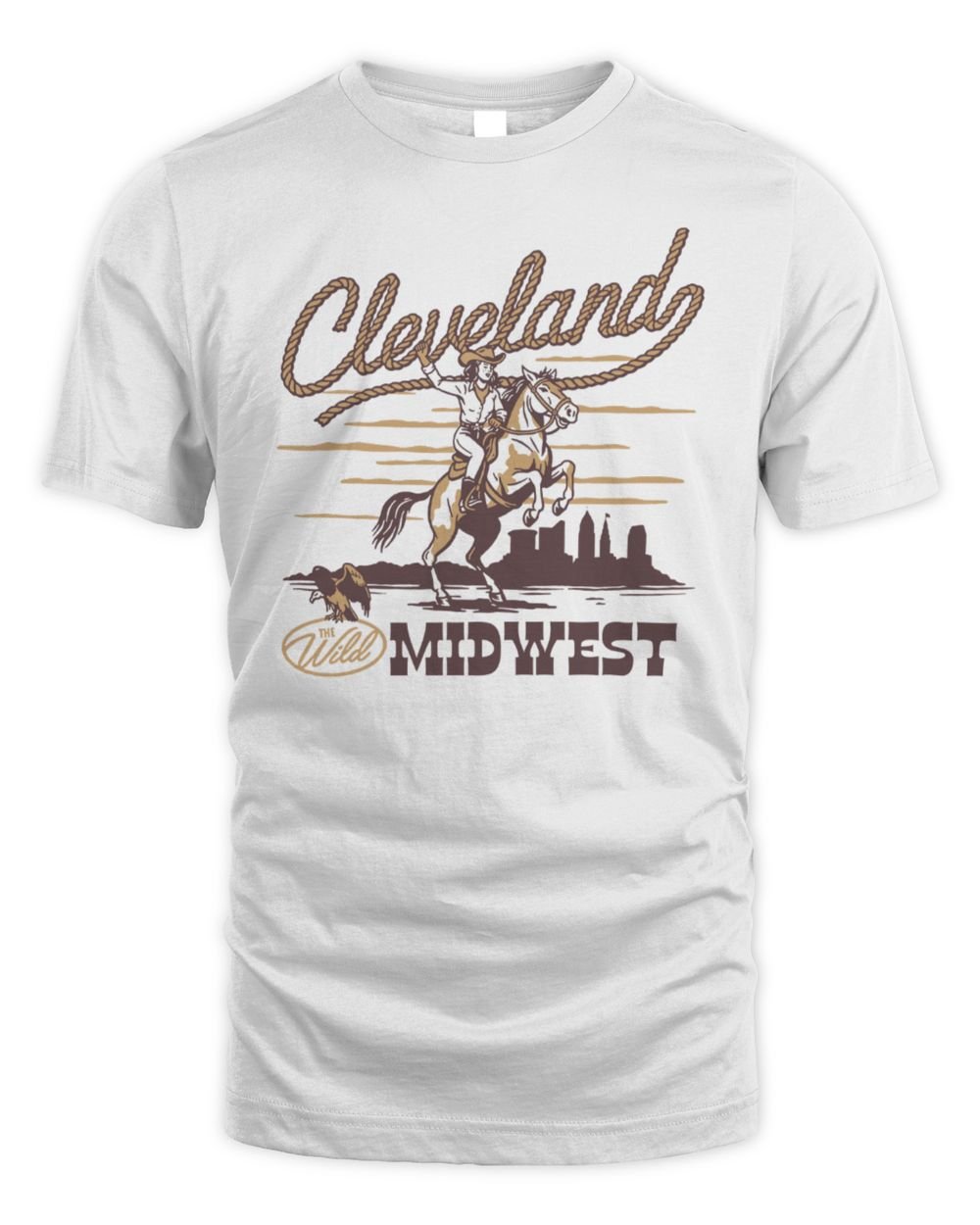 Cleveland Wild Midwest Cowgirl T-Shirt