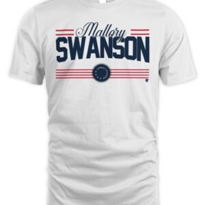 US Soccer Mallory Swanson Stars and Stripes T Shirt
