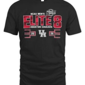 Houston Cougars NCAA Men's Basketball Elite Eight Shirt