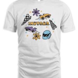 Indycar Doodle Icon Girls T-Shirt Hoodie