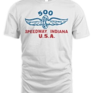 The Shop Indy 500 Speedway T Shirt Hoodie