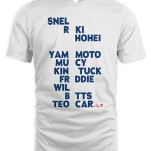 Los Angeles Names 2026 T Shirt