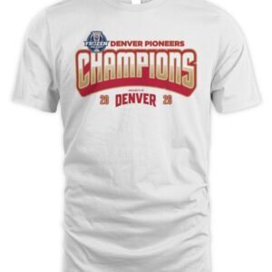 Denver Pioneers Hockey 2026 Frozen Faceoff Champions T Shirt